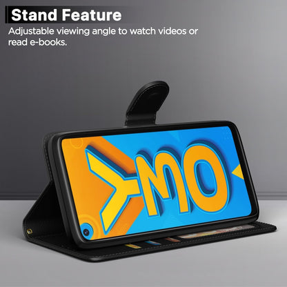 Black Wallet mobile flip cover for Vivo Y30 – Pikkme – photo 3