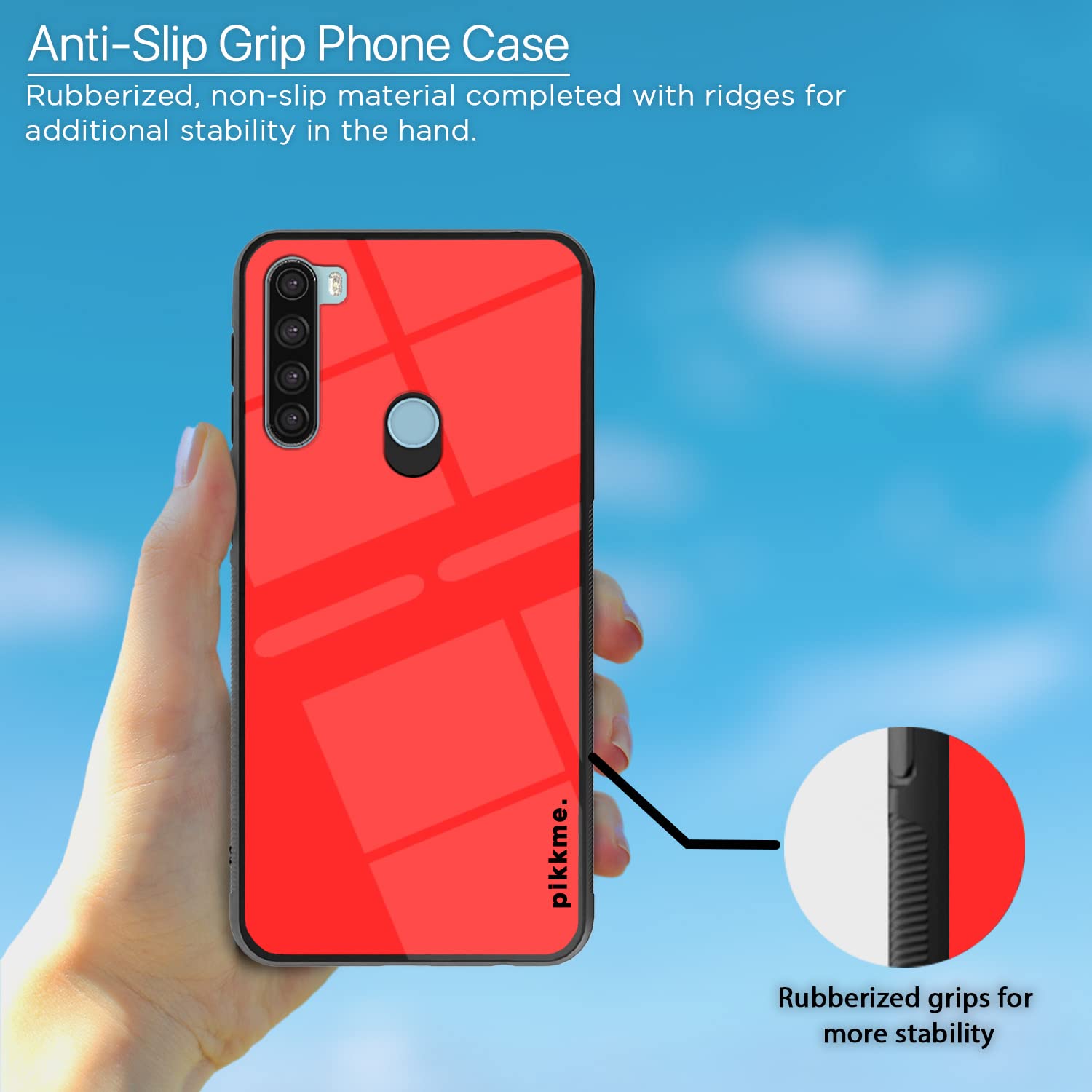 Redmi Note 8 Hybrid phone cover by Pikkme – photo 5
