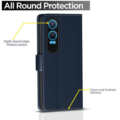OnePlus Nord CE 4 Lite 5G wallet flip cover in blue by Pikkme – photo 4
