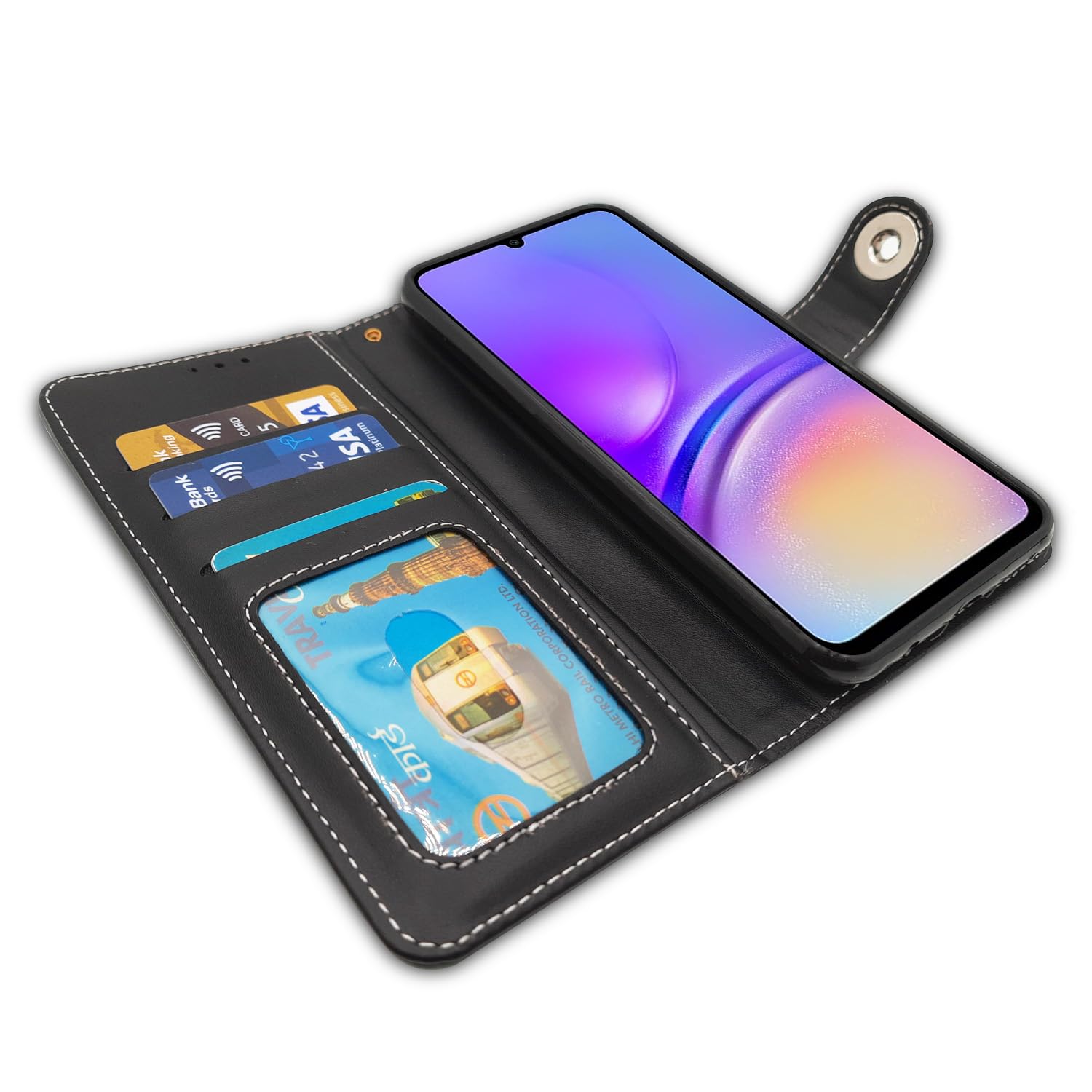 Grey mobile flip cover for Samsung A05/M05/F05 – Pikkme – photo 3