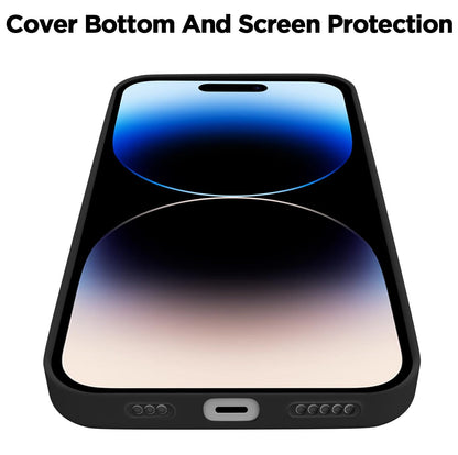 Pikkme black Soft Silicone mobile back cover for iPhone 14 Pro – photo 7