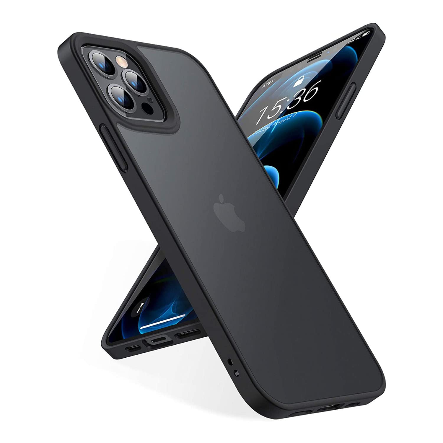 Pikkme iPhone 13 Pro Max black mobile cover