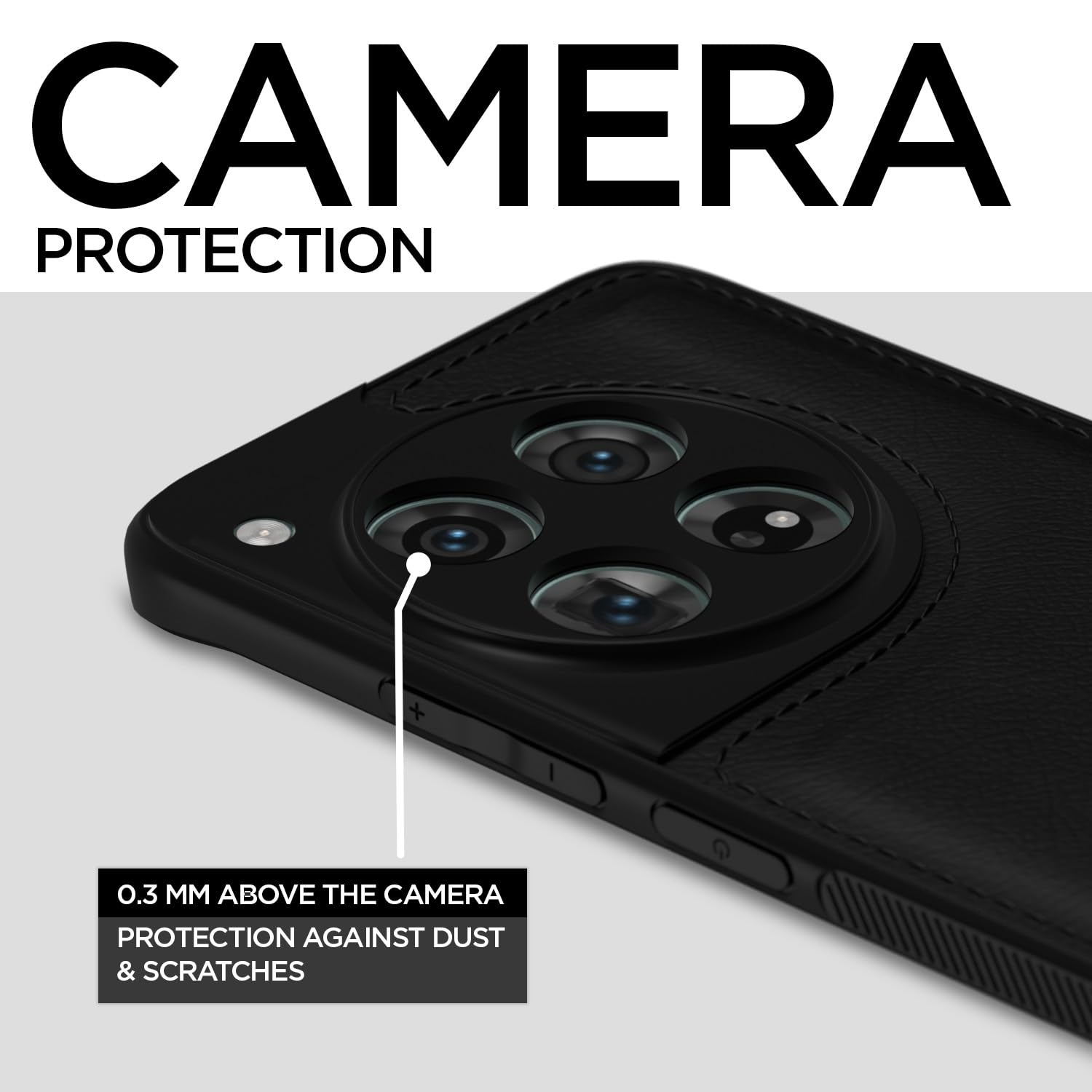 OnePlus 12 5G mobile cover in black by Pikkme – photo 4