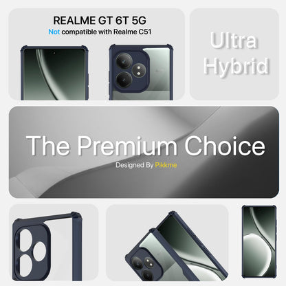 Blue mobile back cover for Realme GT 6T 5G – Pikkme – photo 3