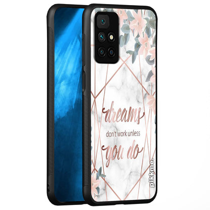 Pikkme Hybrid mobile back cover for Redmi 10 Prime