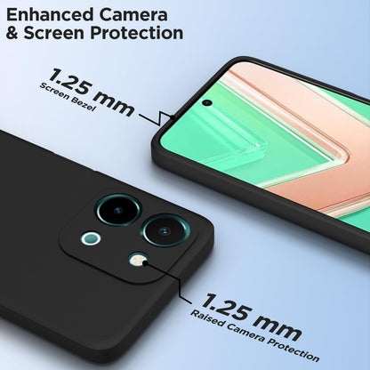 Black phone cover for Vivo Y28 4G – Pikkme – photo 6