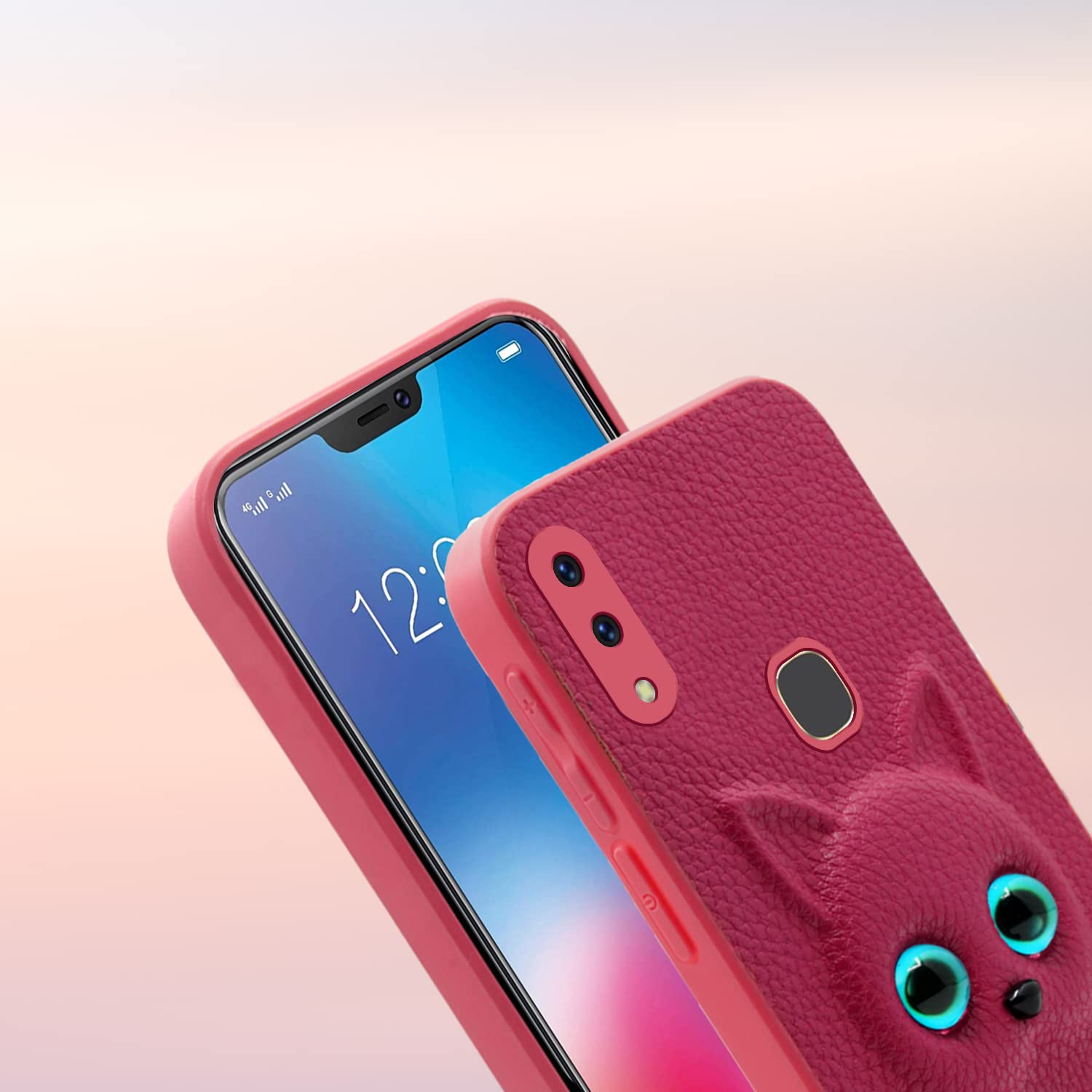 Pikkme pink mobile back cover for Vivo V9 – photo 6