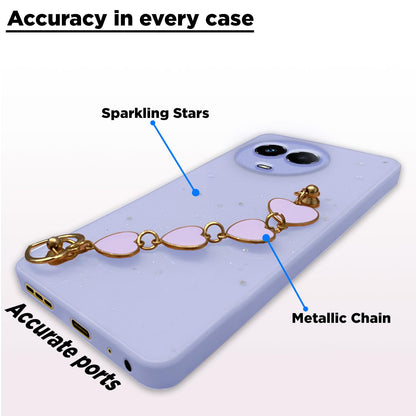 Pikkme purple Chain phone cover for Realme 11/11X/Narzo 60X 5G – photo 4