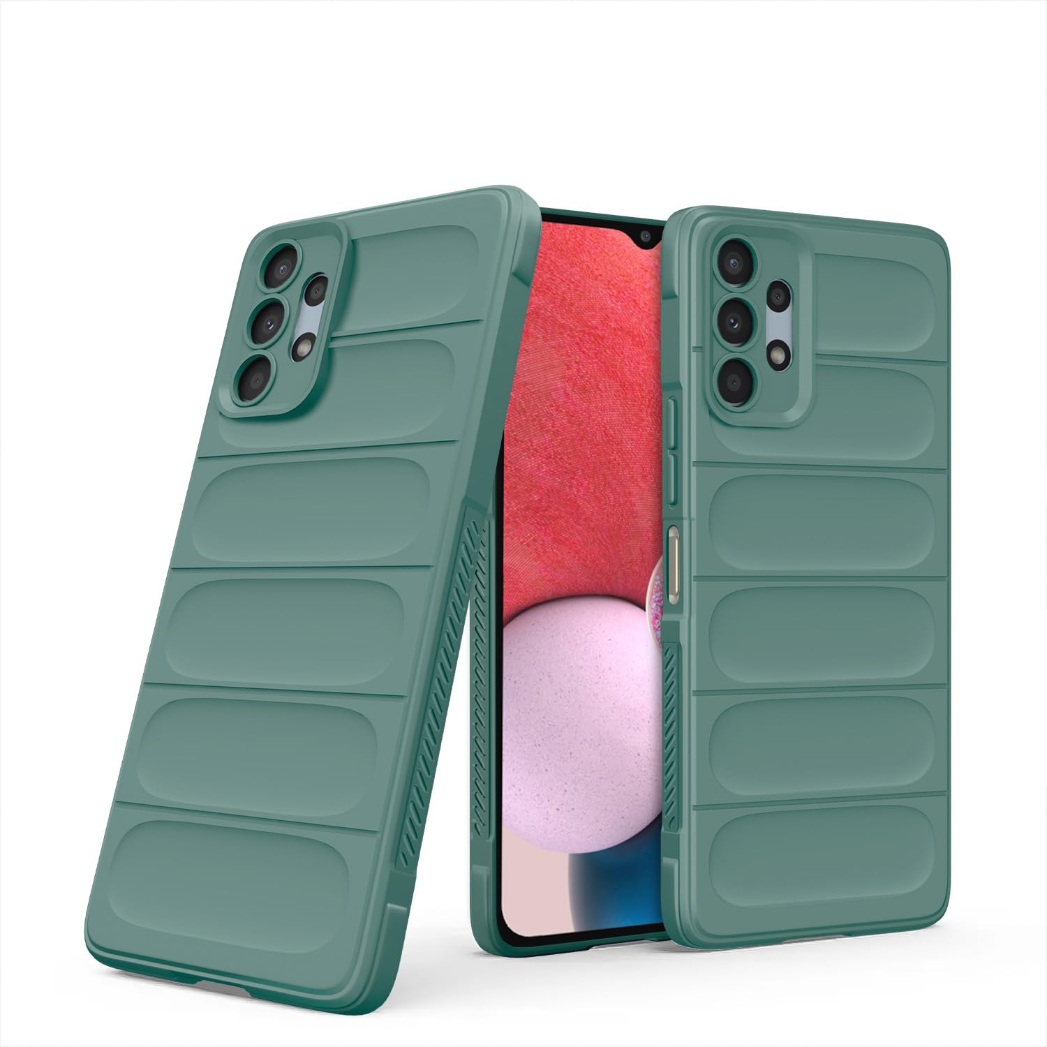 Green back cover for Samsung A13 4G/A13 5G – Pikkme