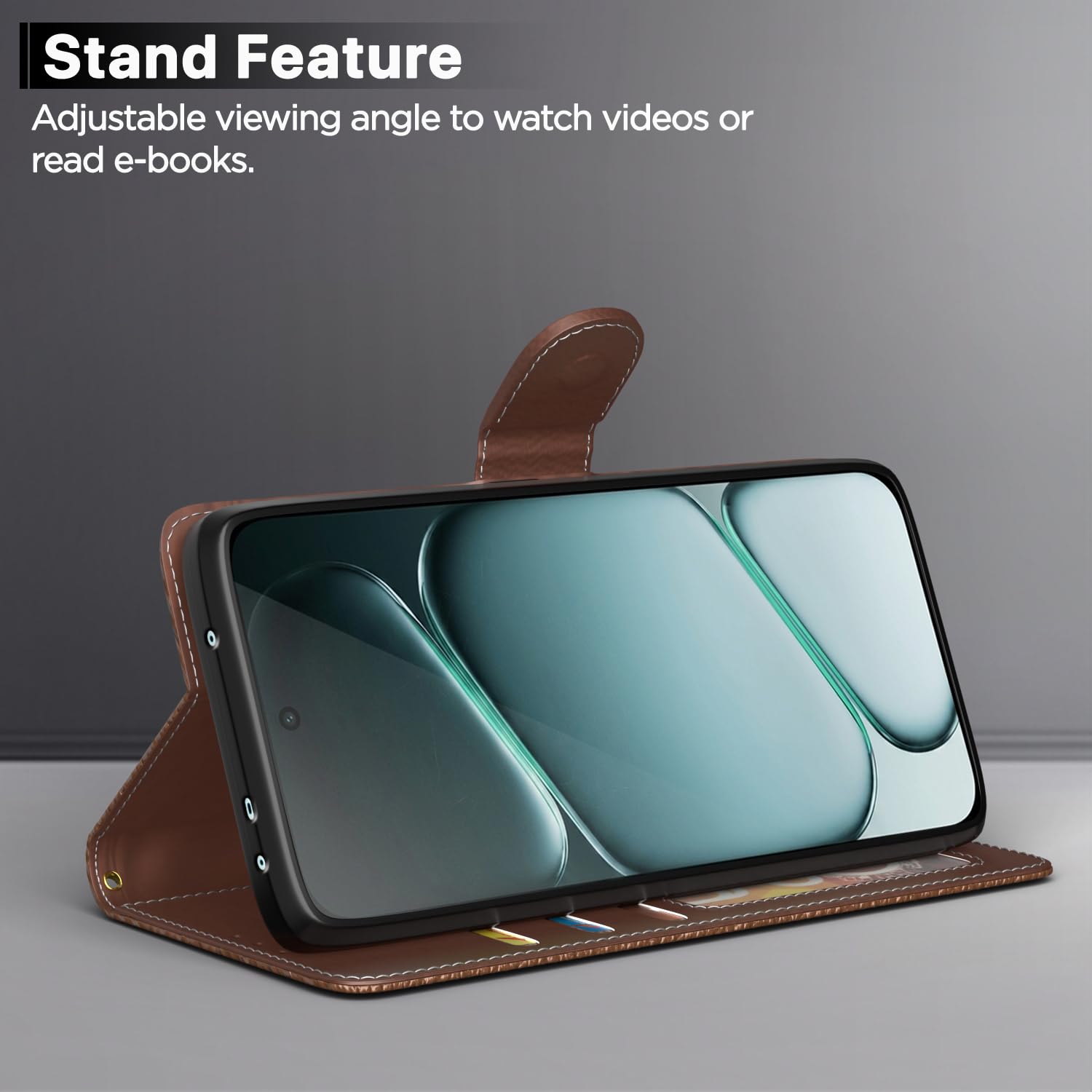 Tan flip case for OnePlus Nord CE 6 5G – Pikkme – photo 3