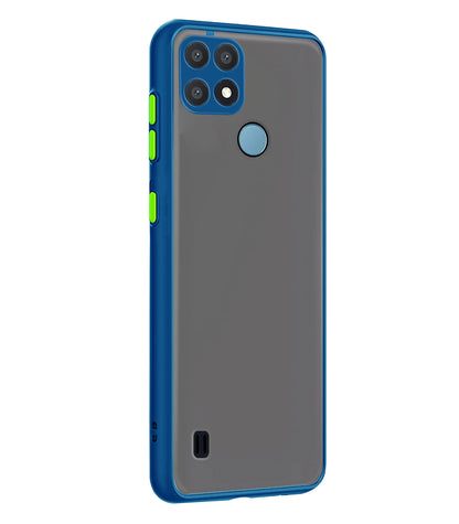 Blue Hybrid mobile cover for Realme C21 – Pikkme – photo 6