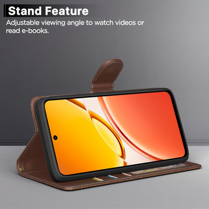 Tan flip cover for Vivo Y31 5G – Pikkme – photo 3