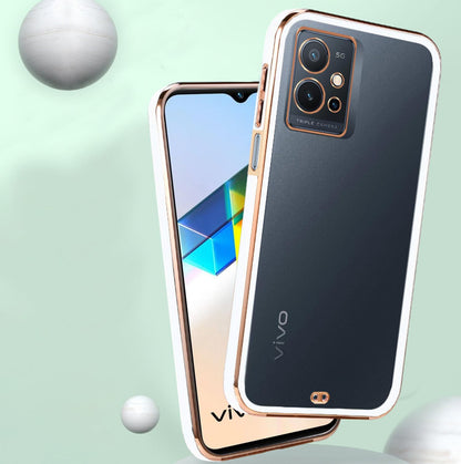 Pikkme Vivo T1/Y75/iQOO Z6 5G Chrome white mobile cover – photo 5