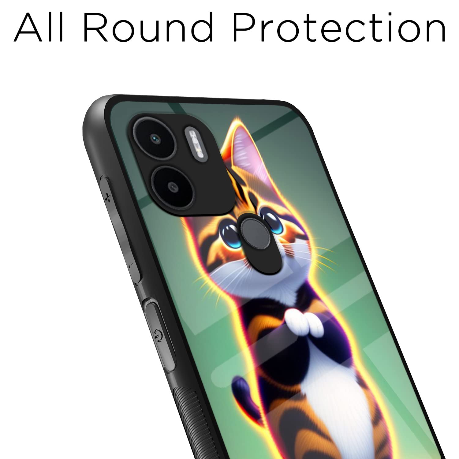 Redmi A1 Plus/A2 Plus/Poco C50 Cat mobile cover by Pikkme – photo 7