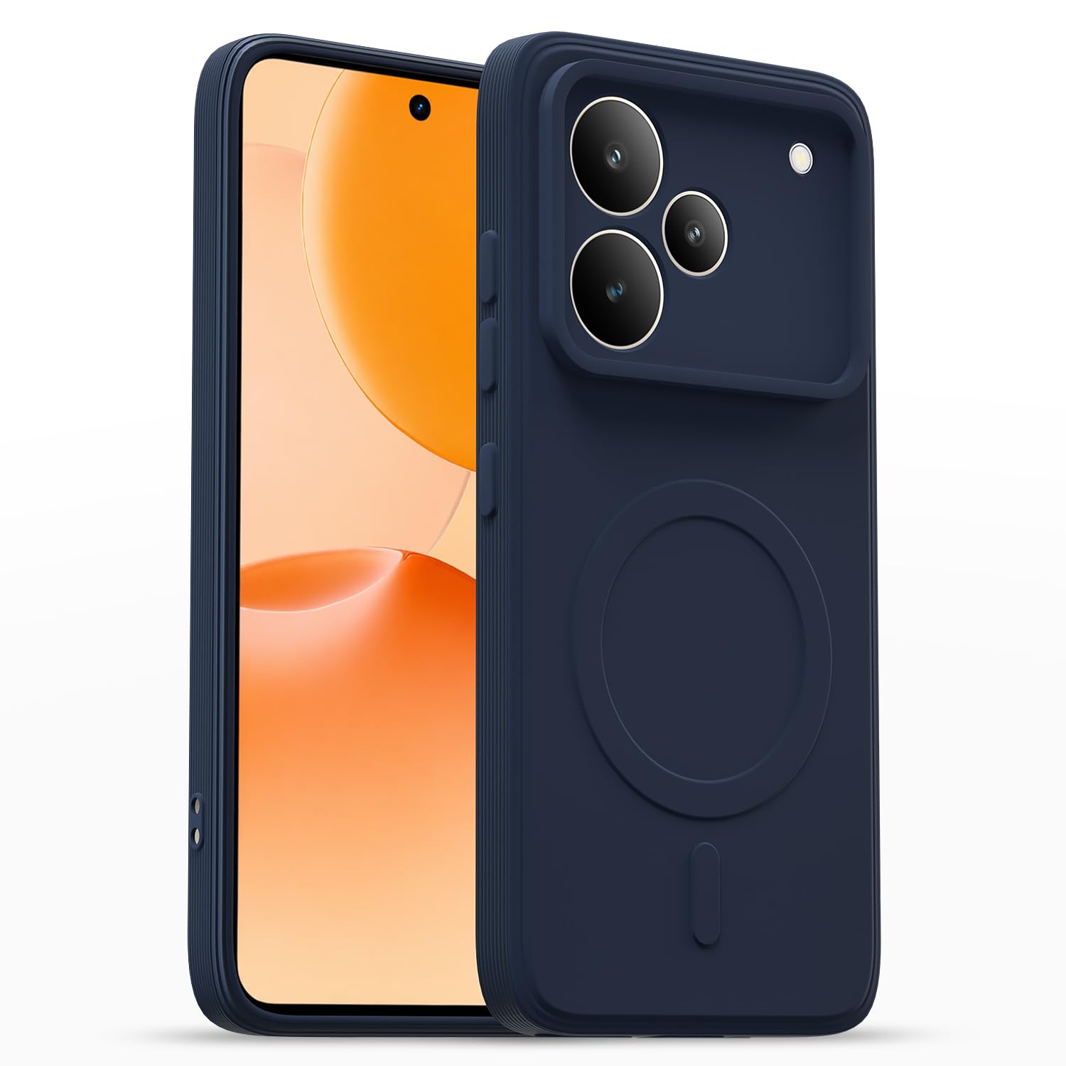 Pikkme blue mobile cover for Realme P4 Pro 5G