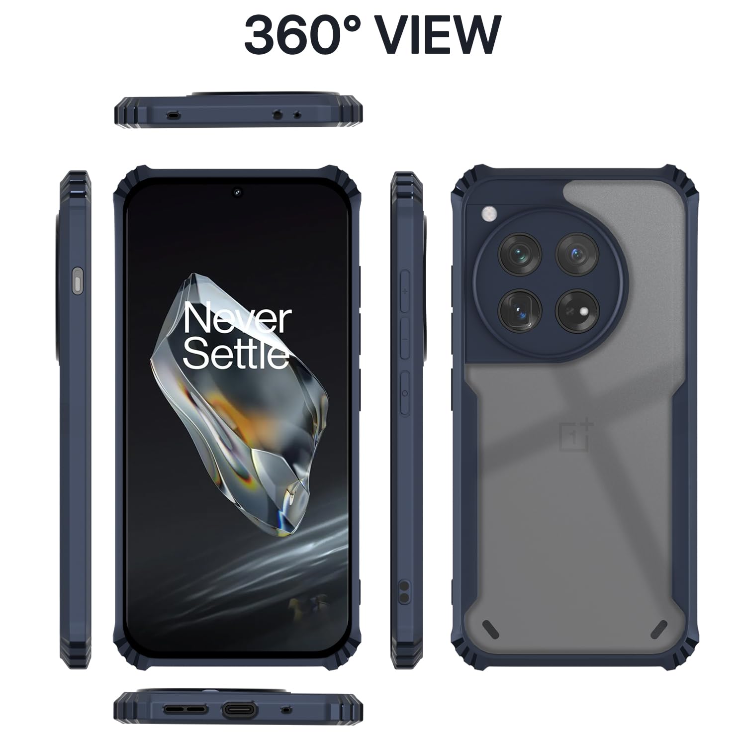 Pikkme blue back cover for OnePlus 12 5G – photo 2