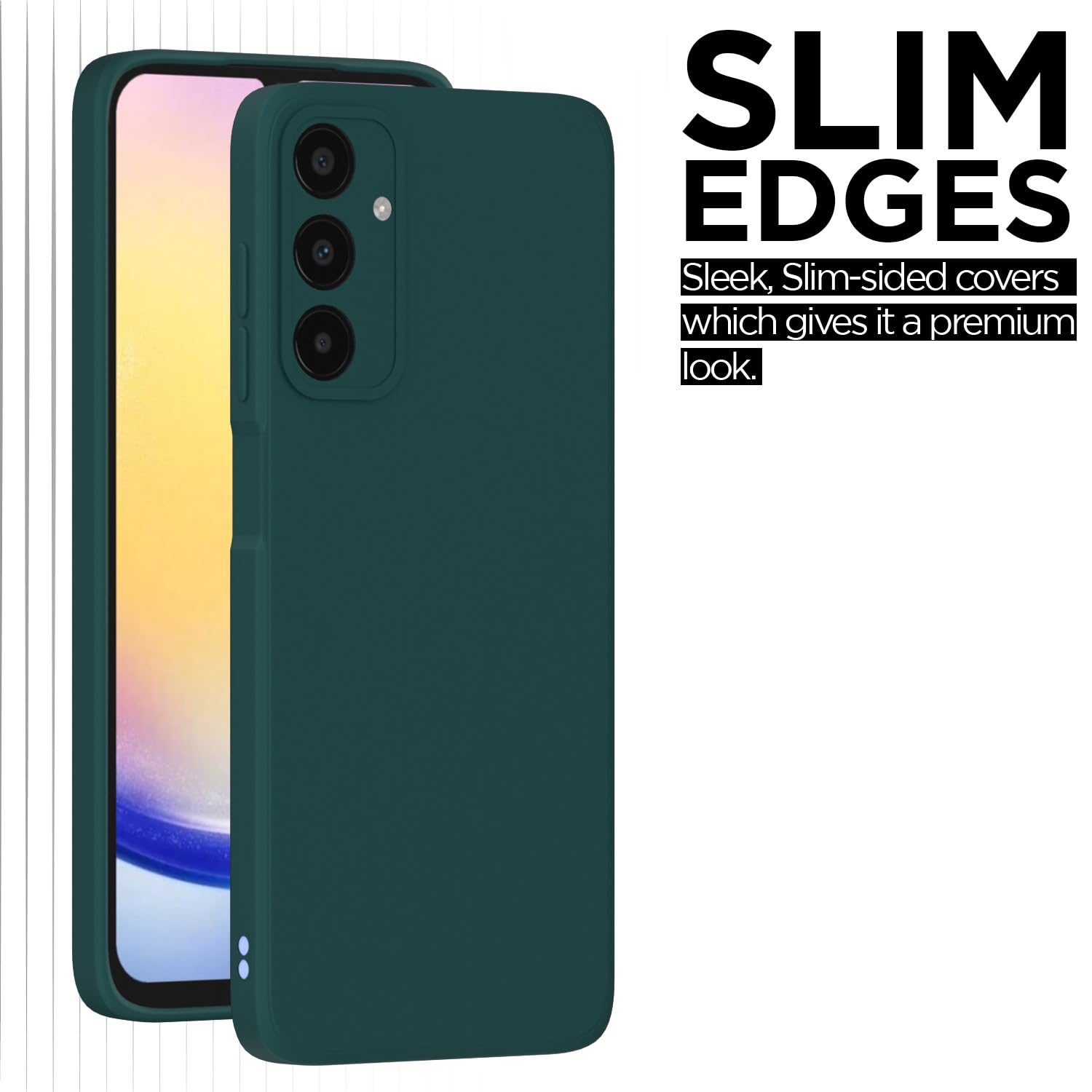 Samsung A25 5G Matte back cover in green by Pikkme – photo 7