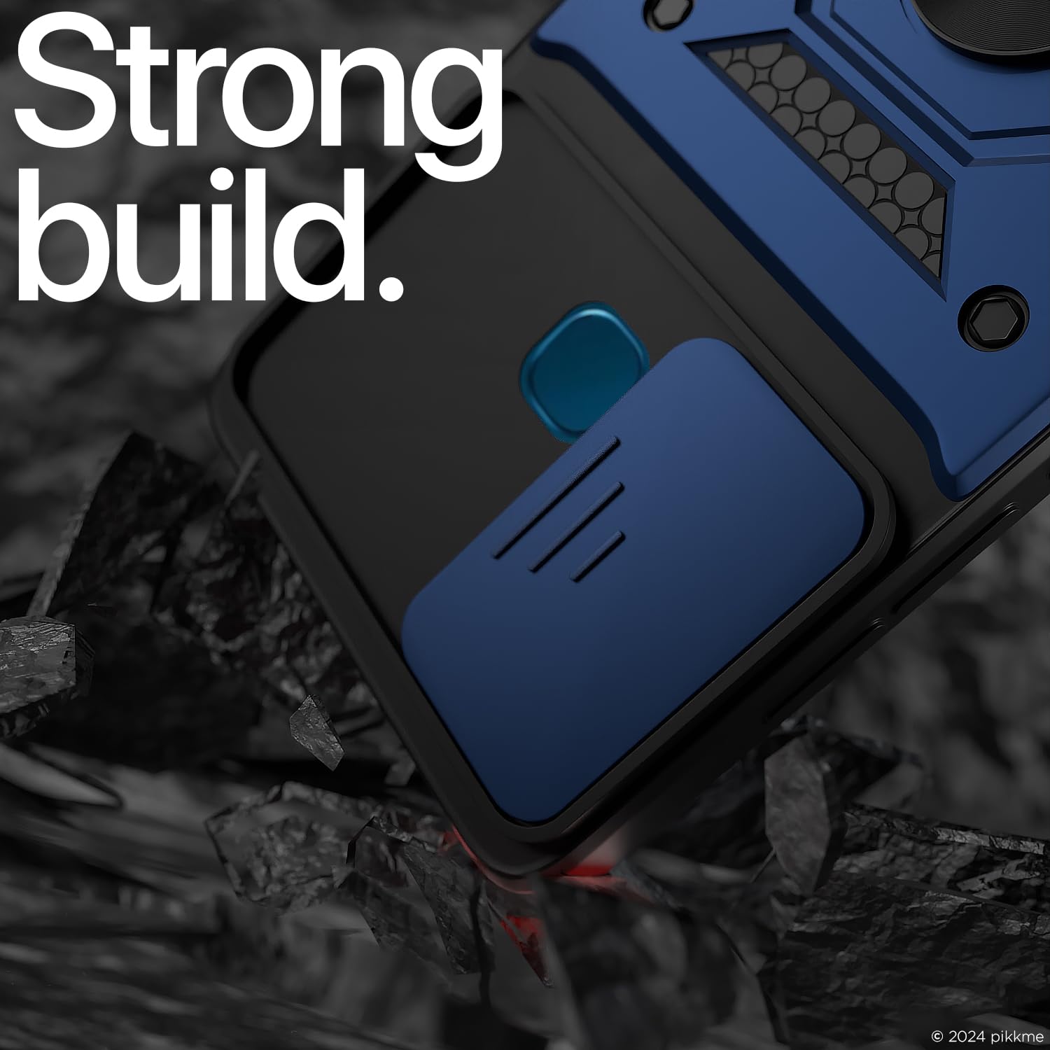 Pikkme Vivo Y12/Y15/Y17/U10 blue back cover – photo 6