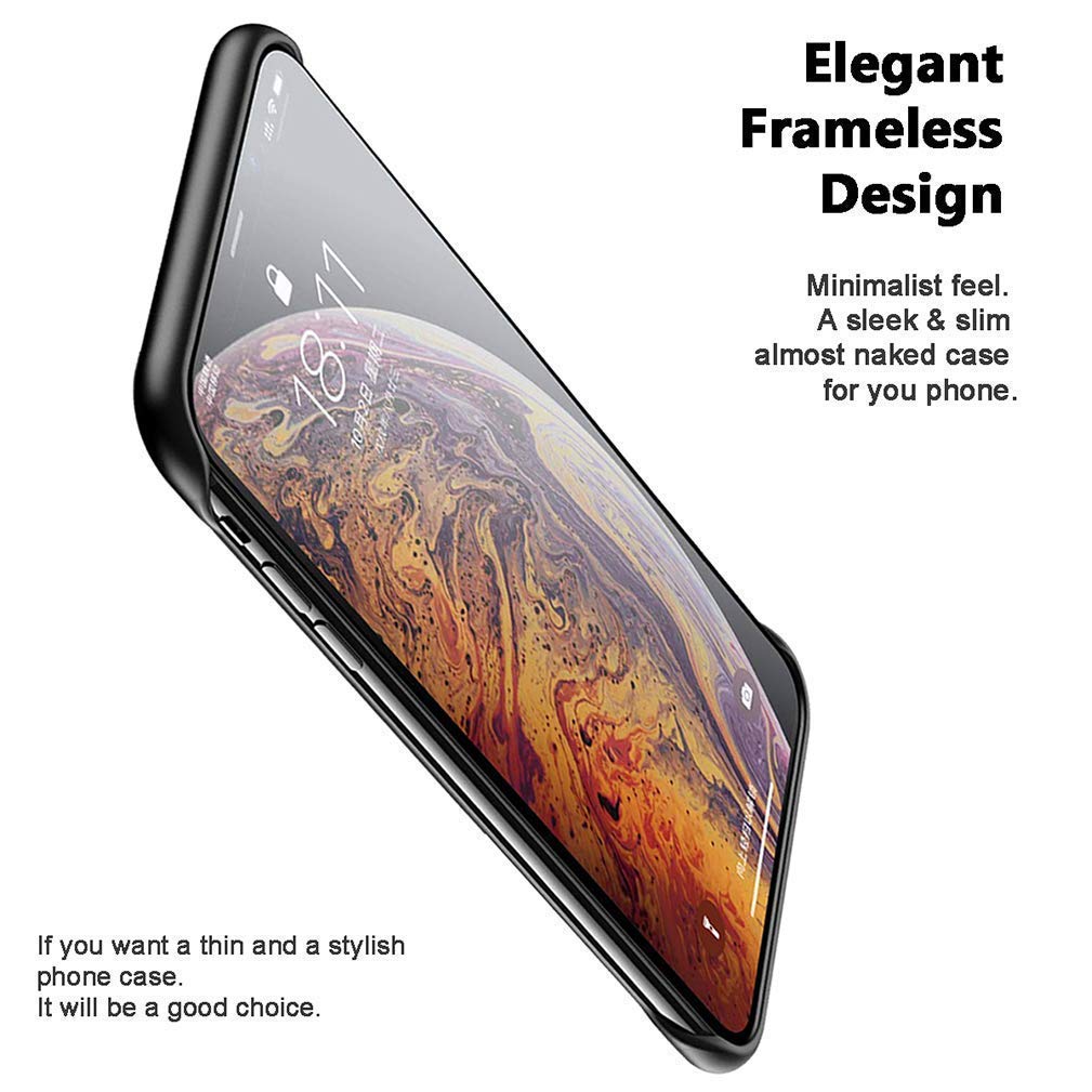 Black Frameless mobile back cover for Oppo A91 – Pikkme – photo 3