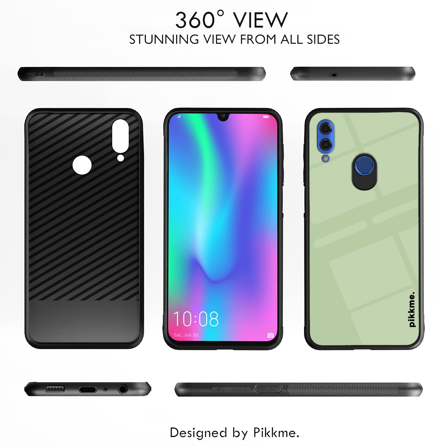 Honor 10 Lite Hybrid phone cover by Pikkme – photo 2