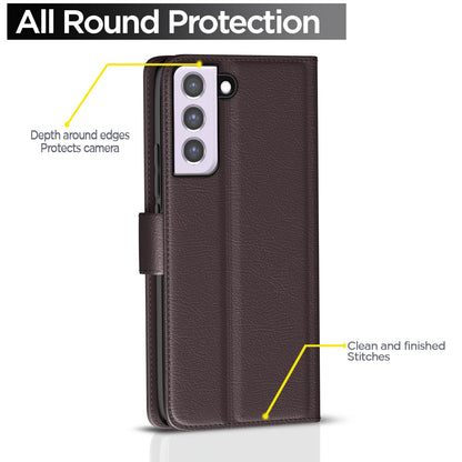 Pikkme coffee Wallet wallet flip cover for Samsung S21 FE 5G – photo 4