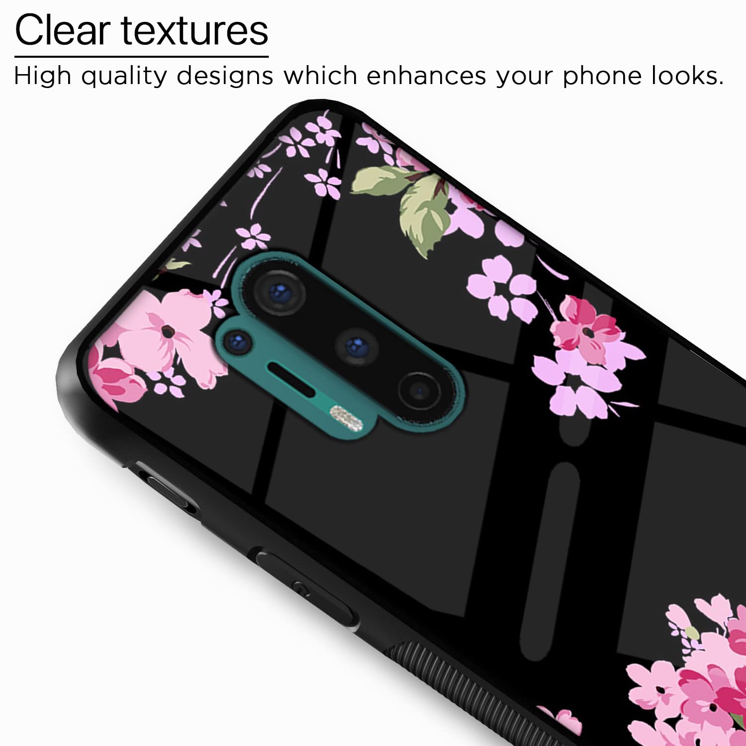 OnePlus 8 Pro Flower mobile back cover by Pikkme – photo 4