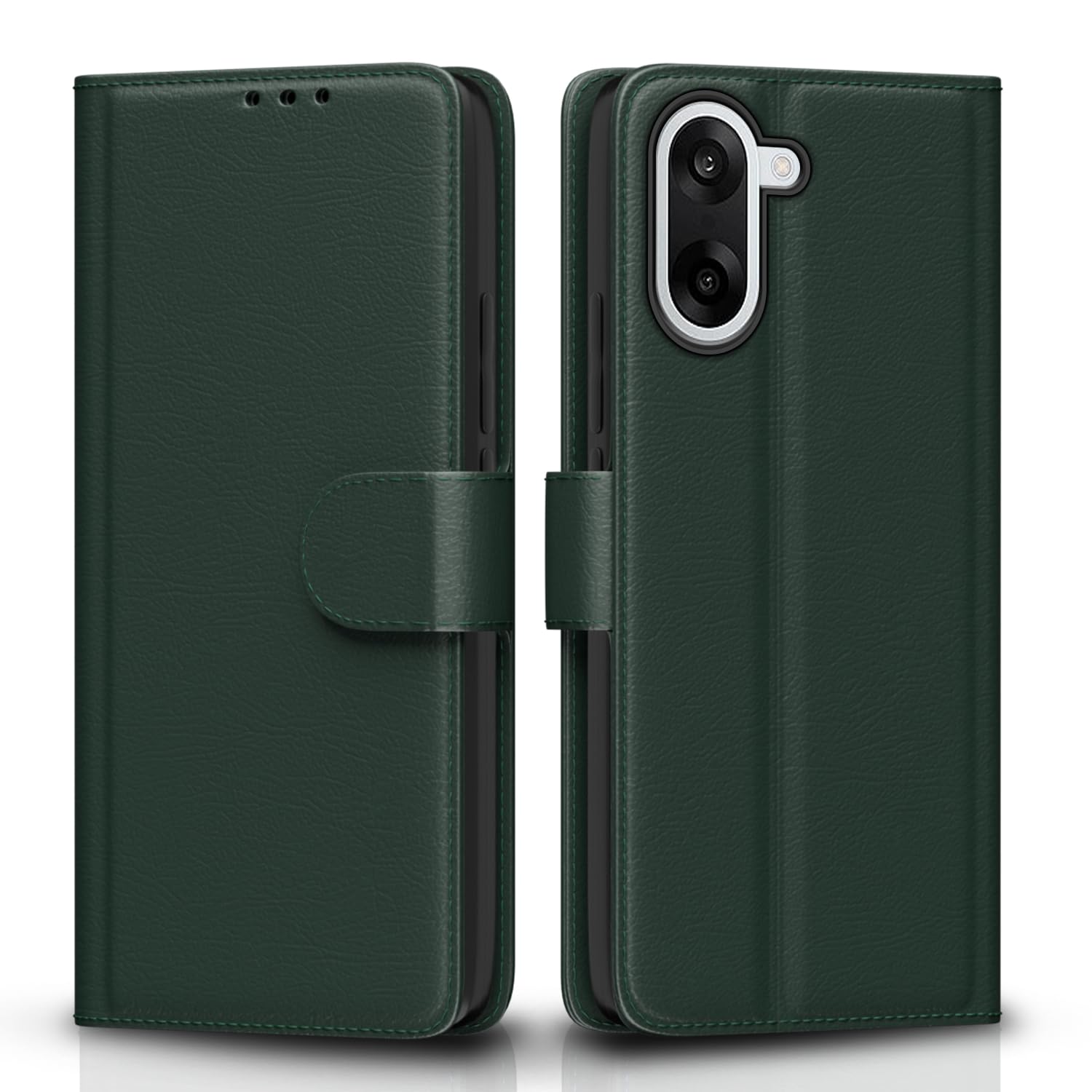 Pikkme green Wallet wallet flip cover for OnePlus Nord