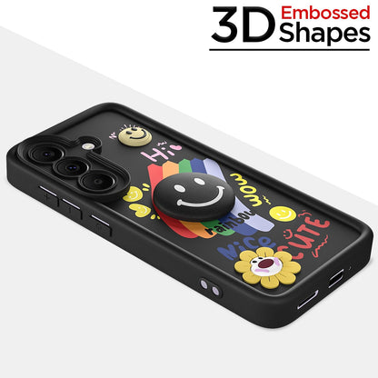 Black Smile Rainbow back cover for Samsung A37 5G – Pikkme – photo 3