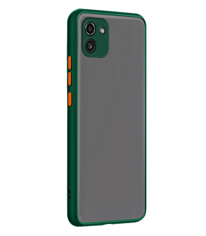 Green Hybrid back cover for Samsung A03 – Pikkme – photo 2