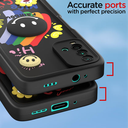 Black back cover for Redmi 9 Power/Poco M3 – Pikkme – photo 4