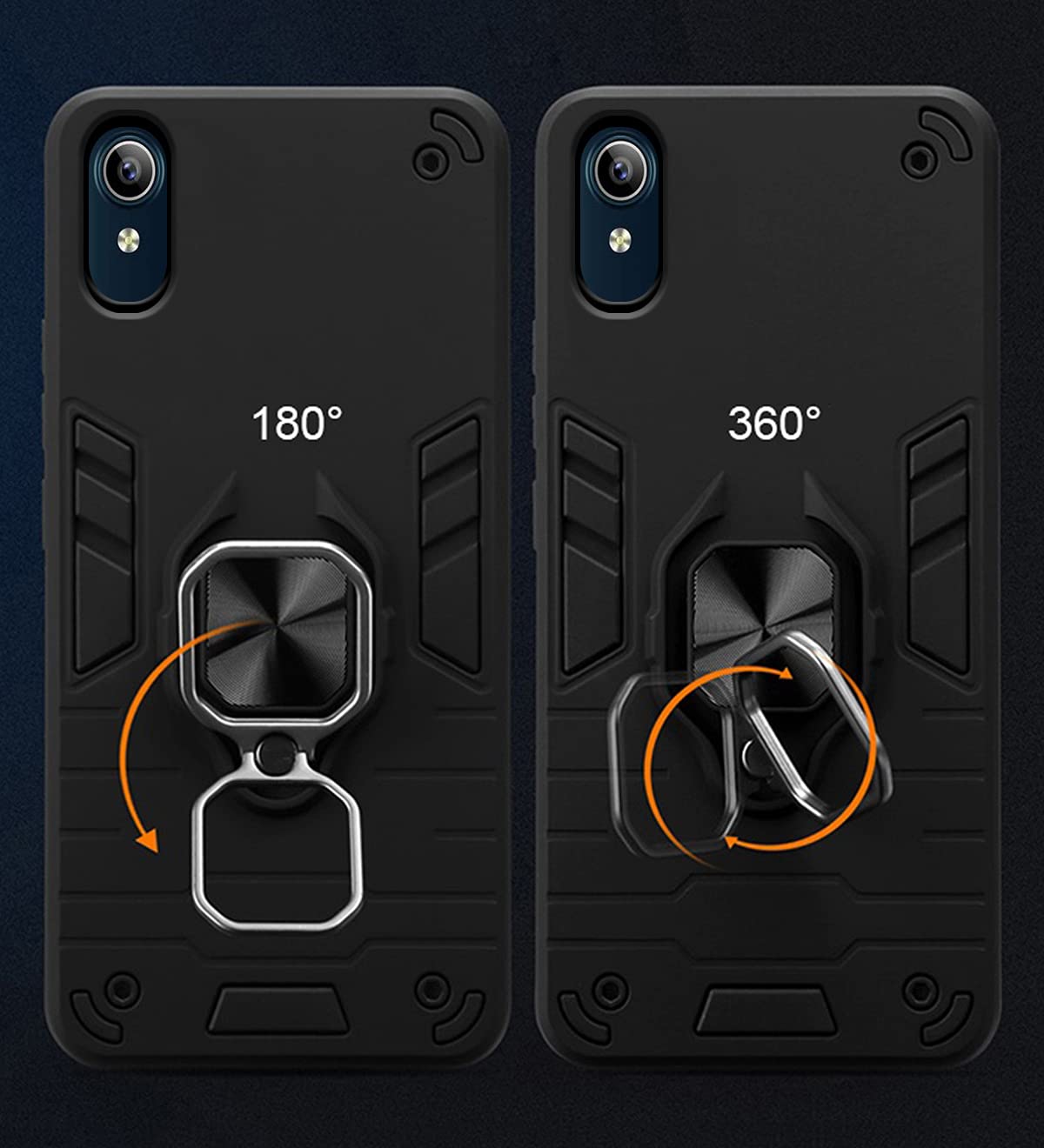 Pikkme Vivo Y91i black phone cover – photo 3