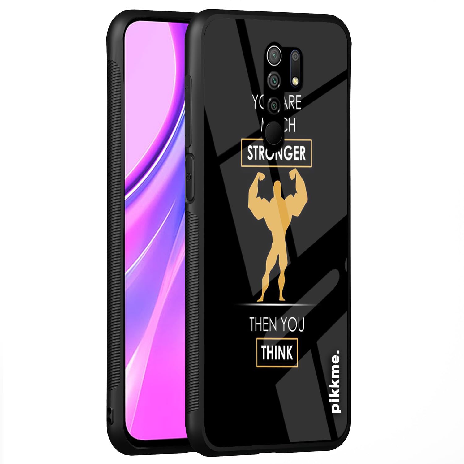 Pikkme mobile back cover for Redmi 9 Prime