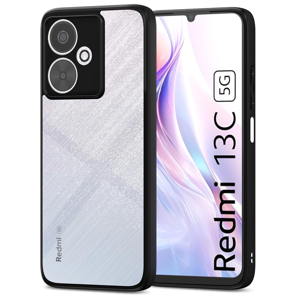 Pikkme Redmi 13C/Poco M6 5G black mobile cover