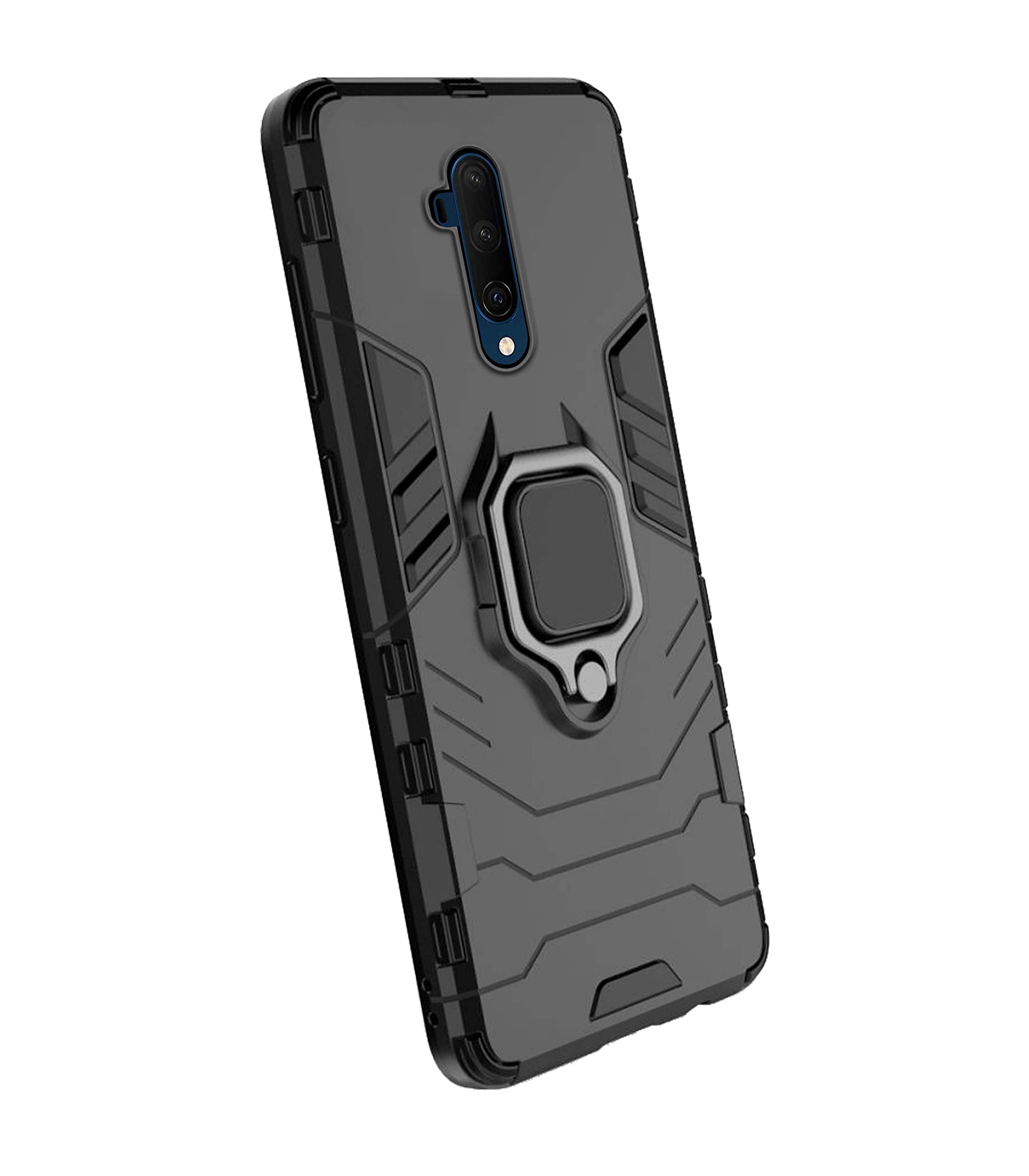 Pikkme OnePlus 7T Pro D5 Tough Armor black mobile back cover – photo 5