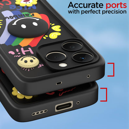 Pikkme black Soft Silicone mobile back cover for Realme 15T/Narzo 90 5G – photo 4