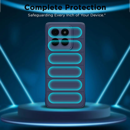 Pikkme Xiaomi 14 Pro 5G ZigZag Back Cover (Blue)