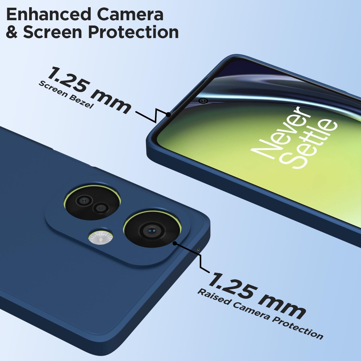 OnePlus Nord CE 3 Lite 5G back cover in blue by Pikkme – photo 6