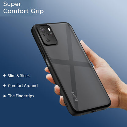 Pikkme Redmi Note 10 / Note 10S Eagle 2.0 Back Cover (Black)