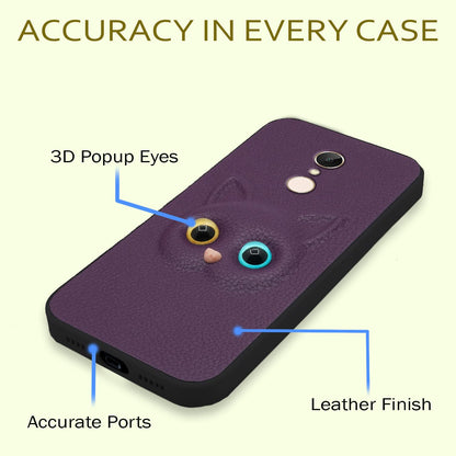 Pikkme Redmi Note 5 Cat purple mobile cover – photo 3