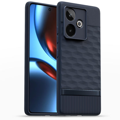 Pikkme Realme GT 7 5G / GT 7T 5G Shockproof Soft Flexible Gencase Back Cover (Blue)