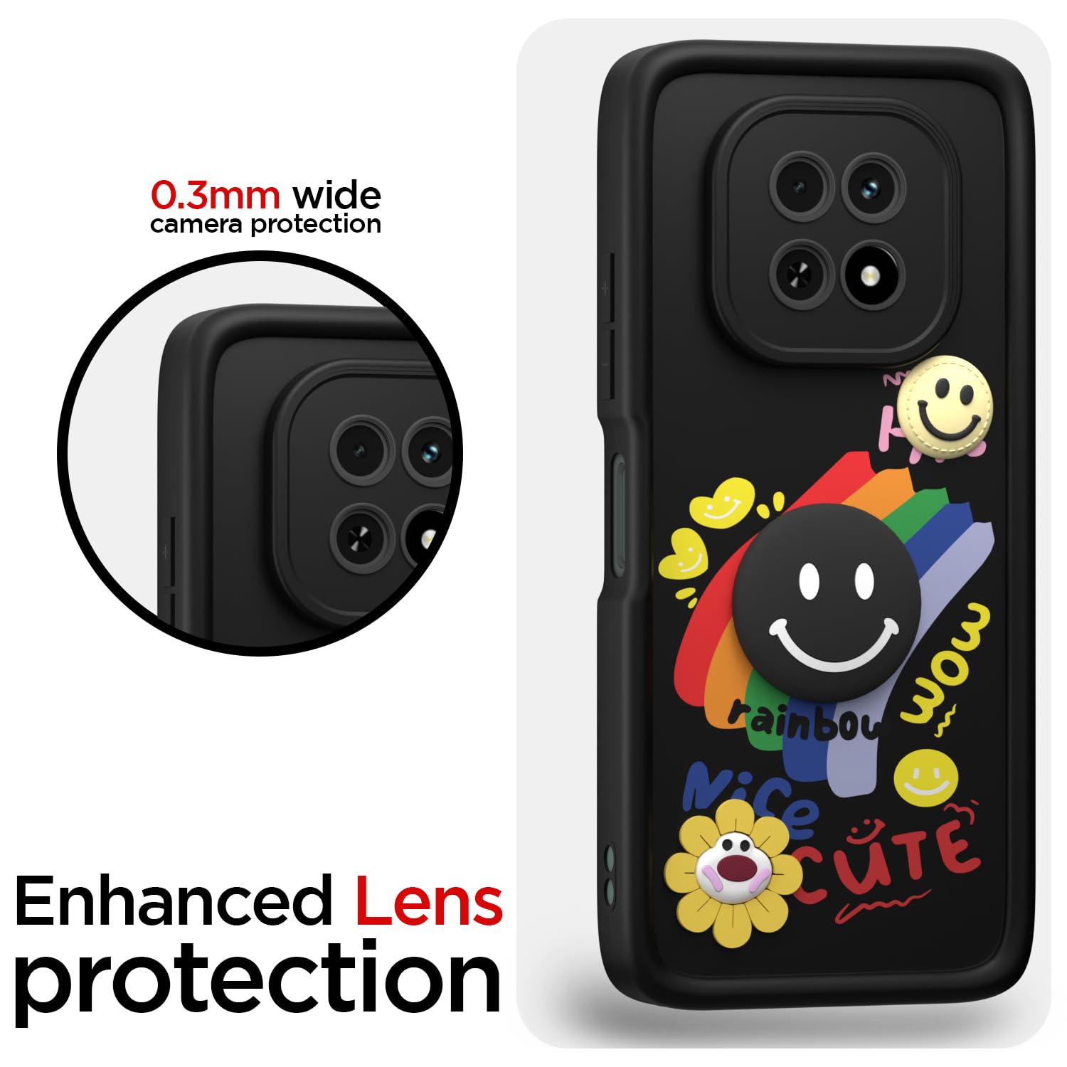 Pikkme Realme C63 5G Soft Silicone black back cover – photo 5