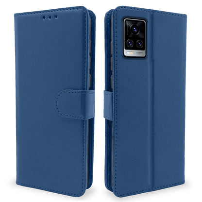Blue wallet flip cover for Vivo V20 Pro – Pikkme