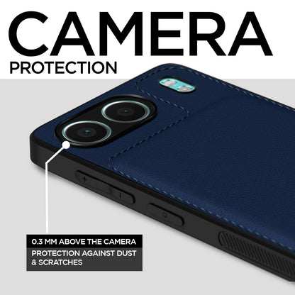 Pikkme OnePlus Nord 4 5G Leatherback Back Case | Blue