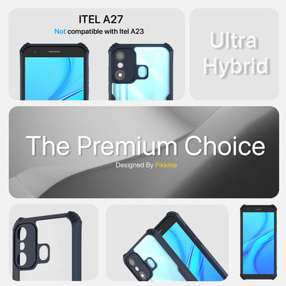 Pikkme blue Clear back cover for Itel A27 – photo 3