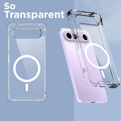 Pikkme Vivo X300 FE 5G transparent mag-safe back cover – photo 2