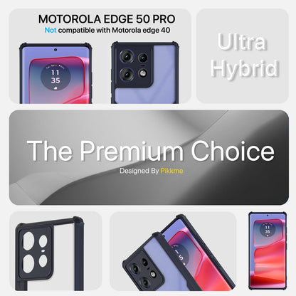 Moto Edge 50 Pro 5G mobile back cover in blue by Pikkme – photo 3