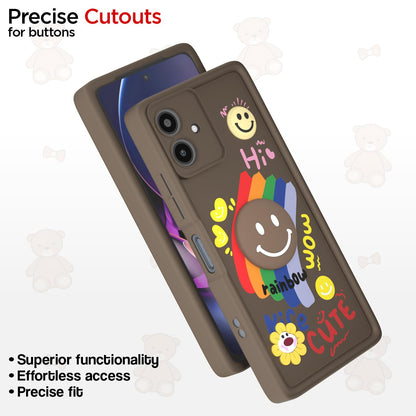 Pikkme brown phone cover for Moto G54/G64 5G – photo 6