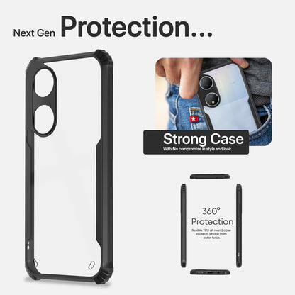 Pikkme Vivo Y100 5G Clear black phone cover – photo 6