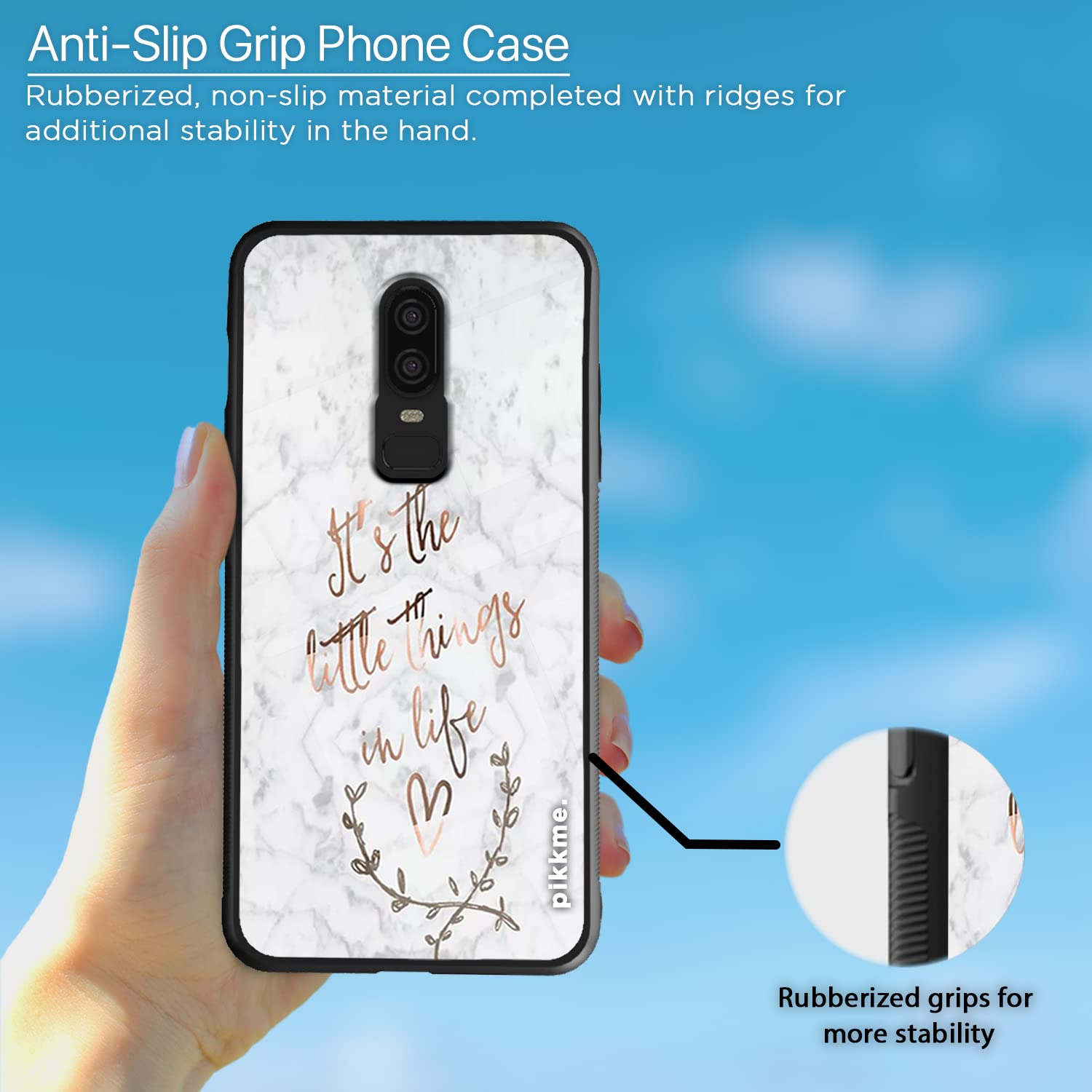 Pikkme Hybrid mobile back cover for OnePlus 6 – photo 5