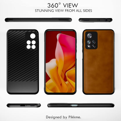 Pikkme Mi 11i 5G  Leather Back Case | Brown